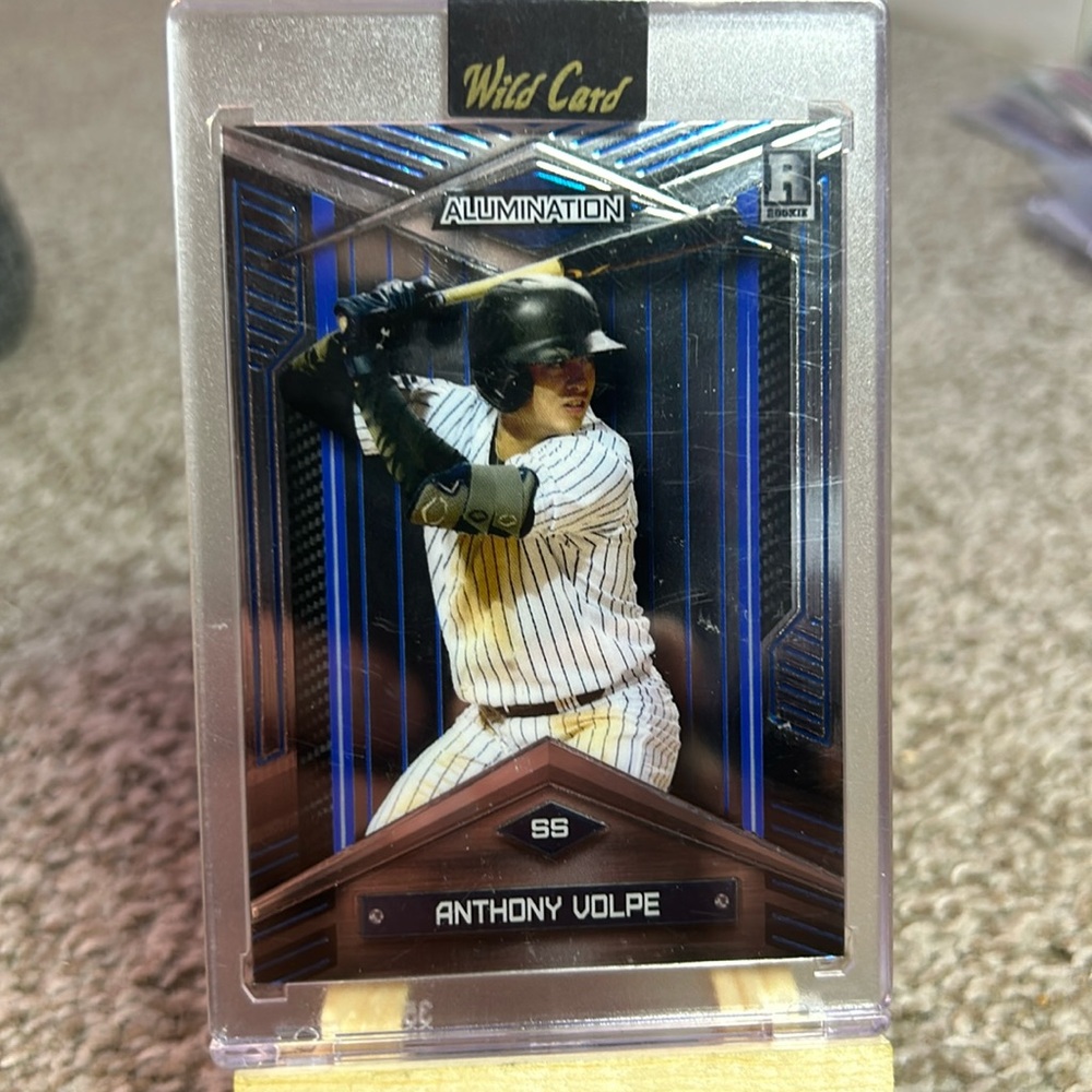 Anthony Volpe Wild Card Alumination #ABC-AV Rookie Card New York Yankees